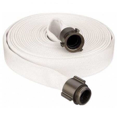 1-1/2 Inch × 100 Ft Double Jacket With Aluminum NST Coupling - PU Lining 300 PSI